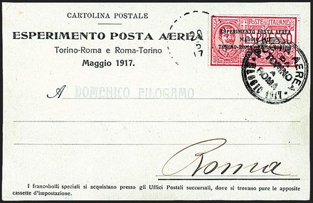 POSTA AEREA - AEROGRAMMI  (1917)  - Catalogo Catalogo di Vendita a prezzi netti - Studio Filatelico Toselli