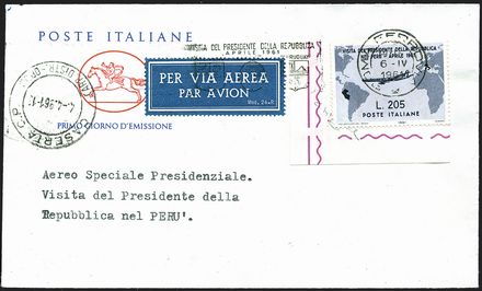 POSTA AEREA - AEROGRAMMI  (1961)  - Catalogo Catalogo di Vendita a prezzi netti - Studio Filatelico Toselli