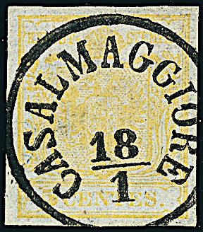 ANTICHI STATI ITALIANI - LOMBARDO VENETO  (1850)  - Catalogo Catalogo di vendita su offerta - Studio Filatelico Toselli