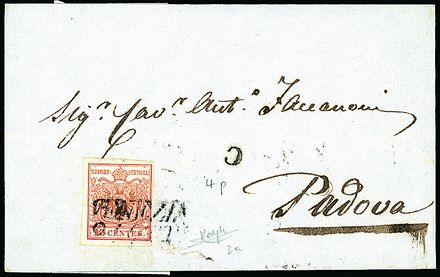 ANTICHI STATI ITALIANI - LOMBARDO VENETO  (1850)  - Catalogo Catalogo di vendita su offerta - Studio Filatelico Toselli