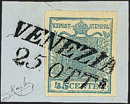 ANTICHI STATI ITALIANI - LOMBARDO VENETO  (1851)  - Catalogo Catalogo di vendita su offerta - Studio Filatelico Toselli