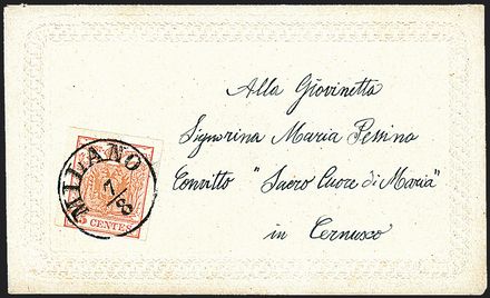 ANTICHI STATI ITALIANI - LOMBARDO VENETO  (1857)  - Catalogo Catalogo di vendita su offerta - Studio Filatelico Toselli