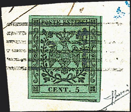 ANTICHI STATI ITALIANI - MODENA  (1852)  - Catalogo Catalogo di vendita su offerta - Studio Filatelico Toselli