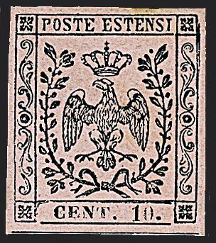 ANTICHI STATI ITALIANI - MODENA  (1852)  - Catalogo Catalogo di vendita su offerta - Studio Filatelico Toselli