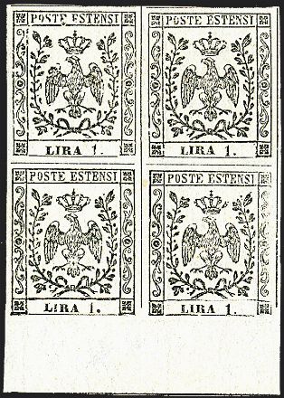 ANTICHI STATI ITALIANI - MODENA  (1853)  - Catalogo Catalogo di vendita su offerta - Studio Filatelico Toselli