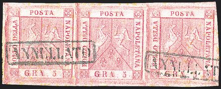 ANTICHI STATI ITALIANI - NAPOLI  (1858)  - Catalogo Catalogo di vendita su offerta - Studio Filatelico Toselli