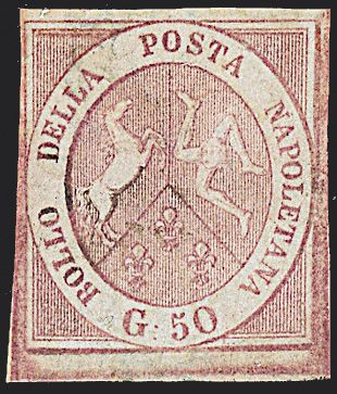 ANTICHI STATI ITALIANI - NAPOLI  (1858)  - Catalogo Catalogo di vendita su offerta - Studio Filatelico Toselli