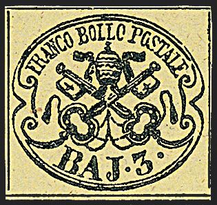 ANTICHI STATI ITALIANI - PONTIFICIO  (1853)  - Catalogo Catalogo di vendita su offerta - Studio Filatelico Toselli
