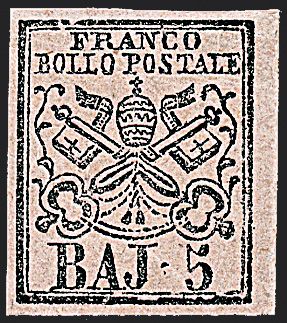 ANTICHI STATI ITALIANI - PONTIFICIO  (1852)  - Catalogo Catalogo di vendita su offerta - Studio Filatelico Toselli