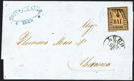 ANTICHI STATI ITALIANI - ROMAGNE  (1859)  - Catalogo Catalogo di vendita su offerta - Studio Filatelico Toselli