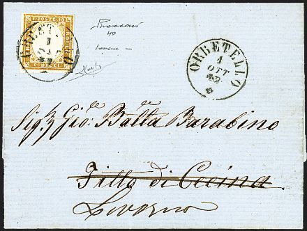 ANTICHI STATI ITALIANI - SARDEGNA  (1862)  - Catalogo Catalogo di vendita su offerta - Studio Filatelico Toselli