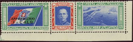 ITALIA REGNO Posta aerea  (1933)  - Catalogo Catalogo di vendita su offerta - Studio Filatelico Toselli