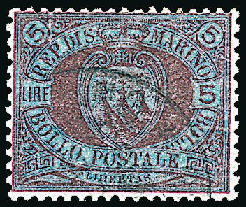 SAN MARINO  (1892)  - Catalogo Catalogo di vendita su offerta - Studio Filatelico Toselli
