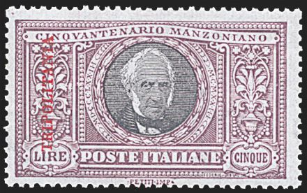 COLONIE ITALIANE - TRIPOLITANIA  (1924)  - Catalogo Catalogo di vendita su offerta - Studio Filatelico Toselli