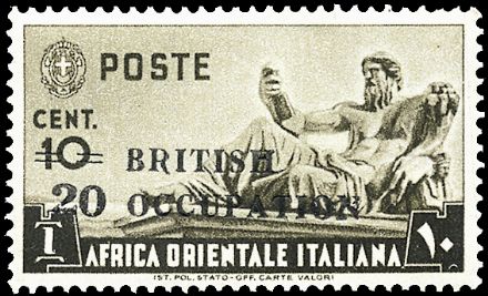 OCCUPAZIONI STRANIERE DELLE COLONIE - AFRICA ORIENTALE - Occupazione Britannica  - Catalogo Catalogo di vendita su offerte - Studio Filatelico Toselli