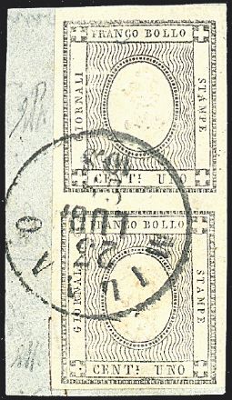 ANTICHI STATI ITALIANI - SARDEGNA - Francobolli per stampati  - Catalogo Catalogo di vendita su offerte - Studio Filatelico Toselli