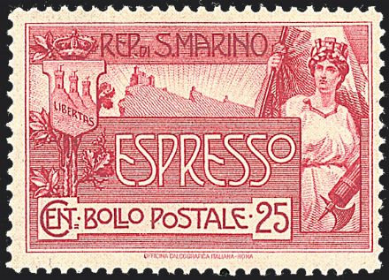 SAN MARINO Espressi  - Catalogo Catalogo di vendita su offerte - Studio Filatelico Toselli