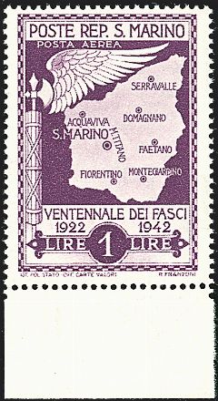 SAN MARINO Posta aerea  - Catalogo Catalogo a prezzi netti on-line - Studio Filatelico Toselli