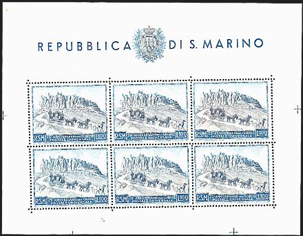 SAN MARINO Foglietti  - Catalogo Catalogo di vendita su offerte - Studio Filatelico Toselli