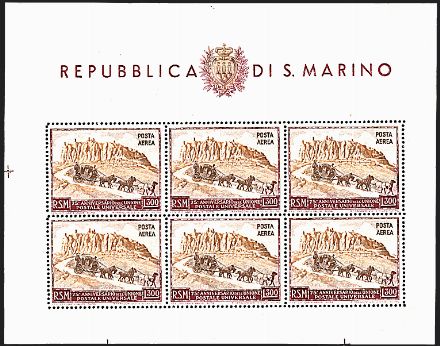 SAN MARINO Foglietti  - Catalogo Catalogo di vendita su offerte - Studio Filatelico Toselli