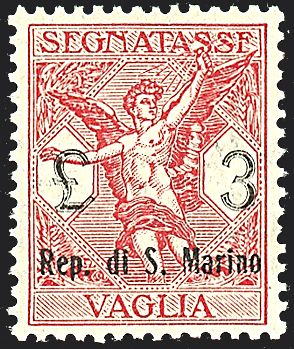 SAN MARINO Segnatasse per vaglia  - Catalogo Catalogo di vendita su offerte - Studio Filatelico Toselli