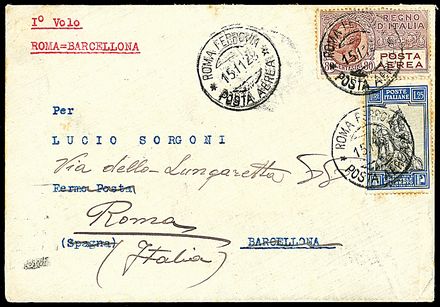 POSTA AEREA  - Catalogo Catalogo di vendita su offerte - Studio Filatelico Toselli