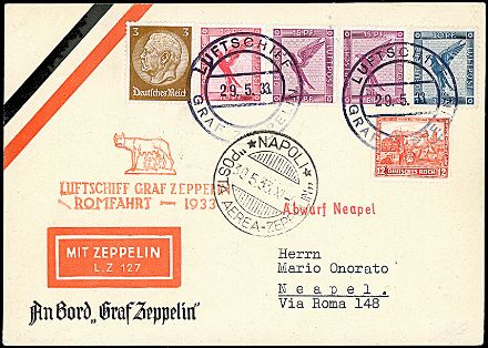 ZEPPELIN - GERMANIA  - Catalogo Catalogo di vendita su offerte - Studio Filatelico Toselli