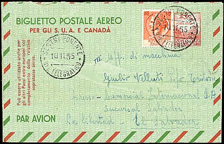 ITALIA REPUBBLICA Posta aerea  - Catalogo Catalogo di vendita su offerte - Studio Filatelico Toselli