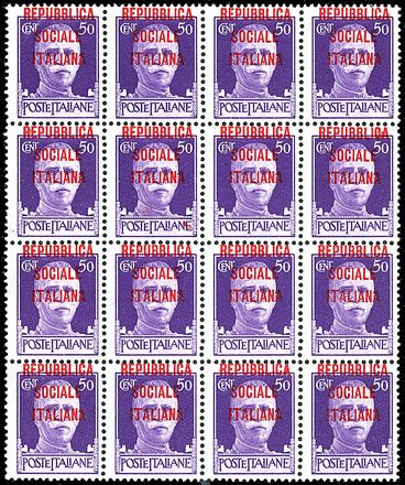 REPUBBLICA SOCIALE ITALIANA  - Catalogo Catalogo di vendita su offerte - Studio Filatelico Toselli