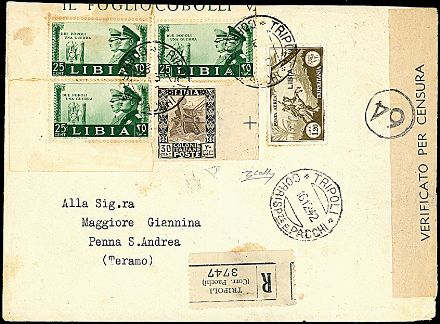 COLONIE ITALIANE - LIBIA  - Catalogo Vendita a trattativa privata - Studio Filatelico Toselli