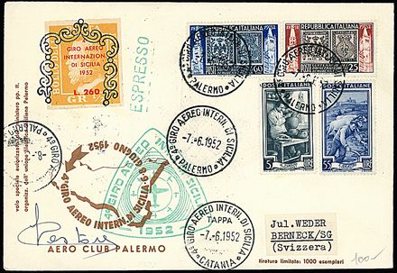 POSTA AEREA  - Catalogo Catalogo di vendita su offerte - Studio Filatelico Toselli