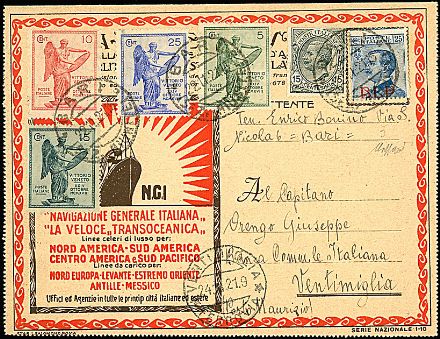 ITALIA REGNO Francobolli per buste e lettere postali - B.L.P.  - Catalogo Catalogo di vendita su offerte - Studio Filatelico Toselli