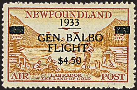 COLONIE INGLESI - NEWFOUNDLAND - Posta aerea  - Catalogo Catalogo a Prezzi Netti on-line - Studio Filatelico Toselli