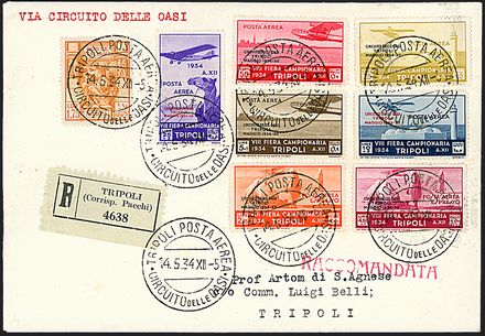 POSTA AEREA ITALIANA  - Catalogo Catalogo a Prezzi Netti - Studio Filatelico Toselli