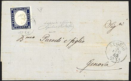 ANTICHI STATI ITALIANI - SARDEGNA  - Catalogo Catalogo di vendita su offerte - Studio Filatelico Toselli