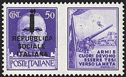 REPUBBLICA SOCIALE ITALIANA Propaganda di guerra  - Catalogo Catalogo di Vendita su offerta - Studio Filatelico Toselli