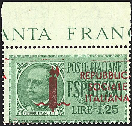 REPUBBLICA SOCIALE ITALIANA Espressi  - Catalogo Catalogo di Vendita su offerta - Studio Filatelico Toselli