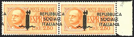 REPUBBLICA SOCIALE ITALIANA Espressi  - Catalogo Catalogo di Vendita su offerta - Studio Filatelico Toselli