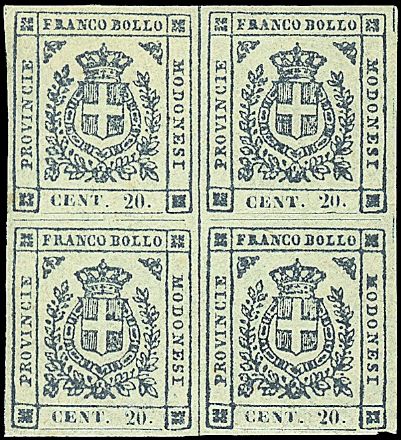 ANTICHI STATI ITALIANI - MODENA - Governo Provvisorio  - Catalogo Catalogo di vendita su offerte - Studio Filatelico Toselli