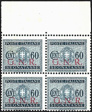 REPUBBLICA SOCIALE ITALIANA Segnatasse  - Catalogo Catalogo di vendita su offerta - Studio Filatelico Toselli