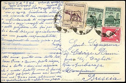 REPUBBLICA SOCIALE ITALIANA Affrancature di Emergenza  - Catalogo Catalogo di vendita su offerte - Studio Filatelico Toselli