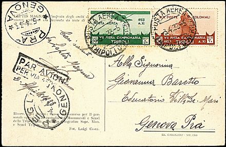 COLONIE ITALIANE - LIBIA - Fiere di Tripoli  - Catalogo Catalogo di vendita su offerte - Studio Filatelico Toselli