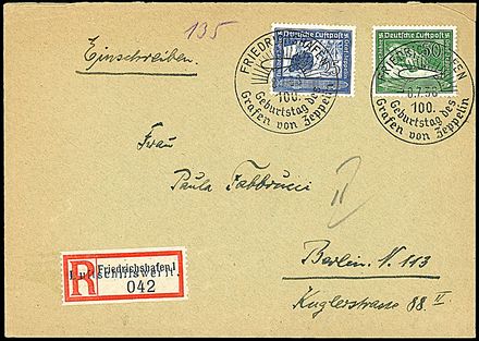 ZEPPELIN - GERMANIA  - Catalogo Catalogo di vendita su offerte - Studio Filatelico Toselli