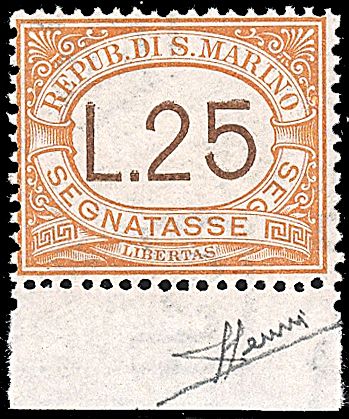 SAN MARINO Segnatasse  - Catalogo Catalogo di vendita su offerte - Studio Filatelico Toselli