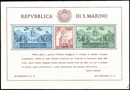 SAN MARINO Foglietti  - Catalogo Catalogo di vendita su offerte - Studio Filatelico Toselli