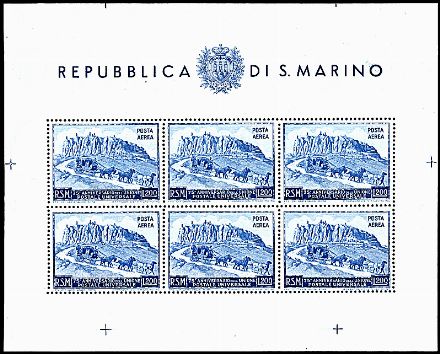SAN MARINO Foglietti  - Catalogo Catalogo di vendita su offerte - Studio Filatelico Toselli