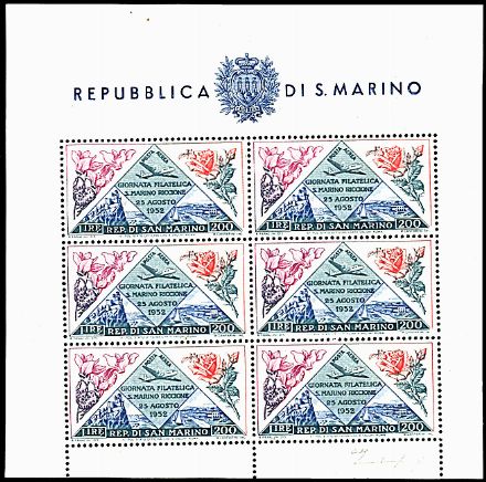 SAN MARINO Foglietti  - Catalogo Catalogo di vendita su offerte - Studio Filatelico Toselli