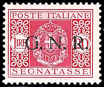 REPUBBLICA SOCIALE ITALIANA Segnatasse  - Catalogo Catalogo di vendita su offerte - Studio Filatelico Toselli