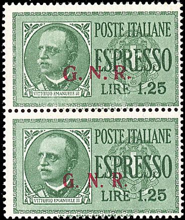 REPUBBLICA SOCIALE ITALIANA Espressi  - Catalogo Catalogo di vendita su offerte - Studio Filatelico Toselli