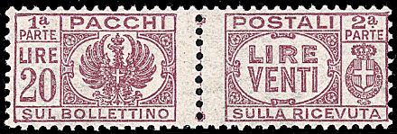 LUOGOTENENZA Pacchi postali  - Catalogo Catalogo di vendita su offerte - Studio Filatelico Toselli